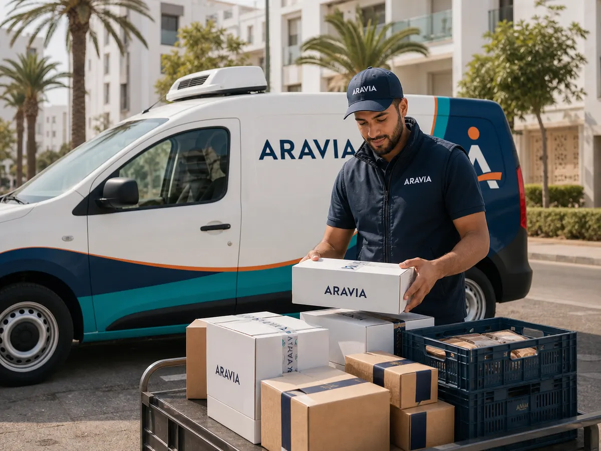 Livraison dédiée avec véhicule ARAVIA
